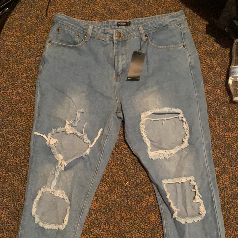 Nasty gal ripped jeans